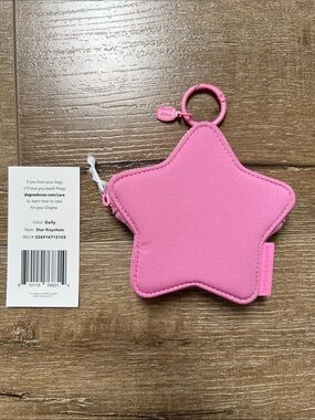 Dagne Dover Pink Star (Dolly) Keychain Pouch